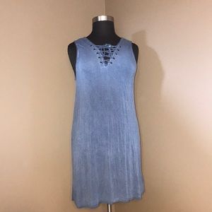 Casual Loose Blue Sundress